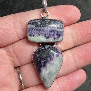 Natural Kammererite Pendant Crystal Stone Jewelry